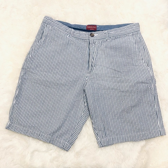 5 FOR $25 ⭐️ Men’s Seersucker Short - Picture 1 of 4
